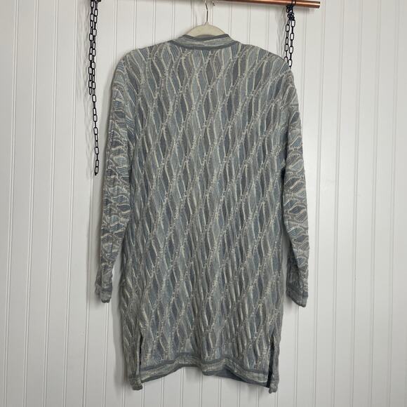 Purely Australian Womens Gray Merino Wool Button-Down Cardigan Sweater Size M - Picture 5 of 9